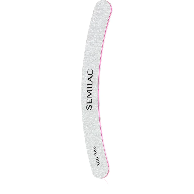 Semilac Semilac Accessories Nail File 100/180 λίμα για ακρυλικά και τζελ νύχια 100/180 1 τμχ