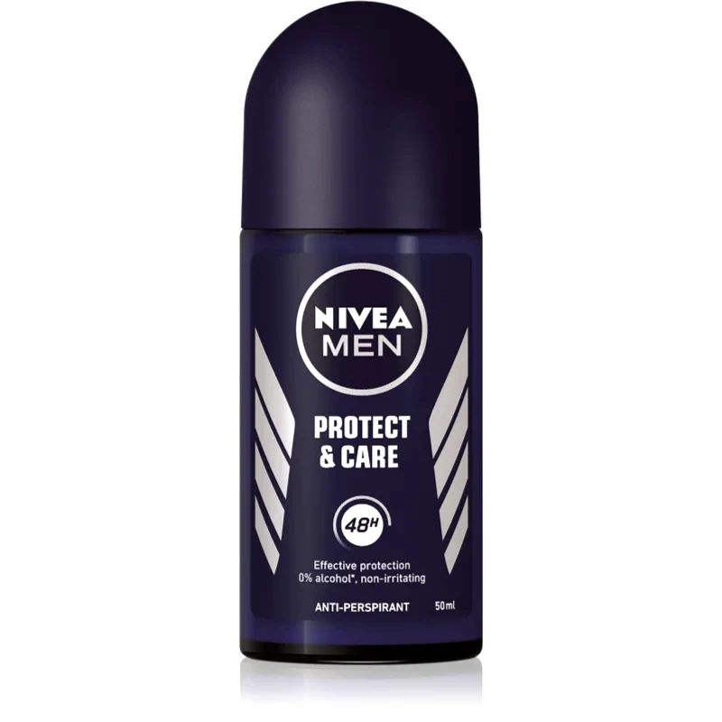 Nivea Nivea Men Protect & Care αντιιδρωτικό μπίλια για άντρες 50 ml