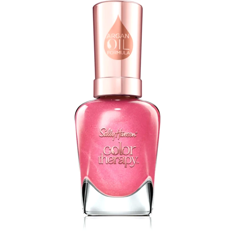 Sally Hansen Sally Hansen Color Therapy περιποιητικό βερνίκι νυχιών απόχρωση Lips Tulips 14.7 ml