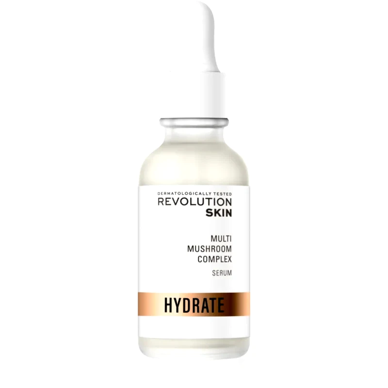 Revolution Skincare Revolution Skincare Hydrate Multi Mushroom Complex βαθιά θρεπτικός και ενυδατικός ορός για λαμπρή επιδερμίδα 30 μλ