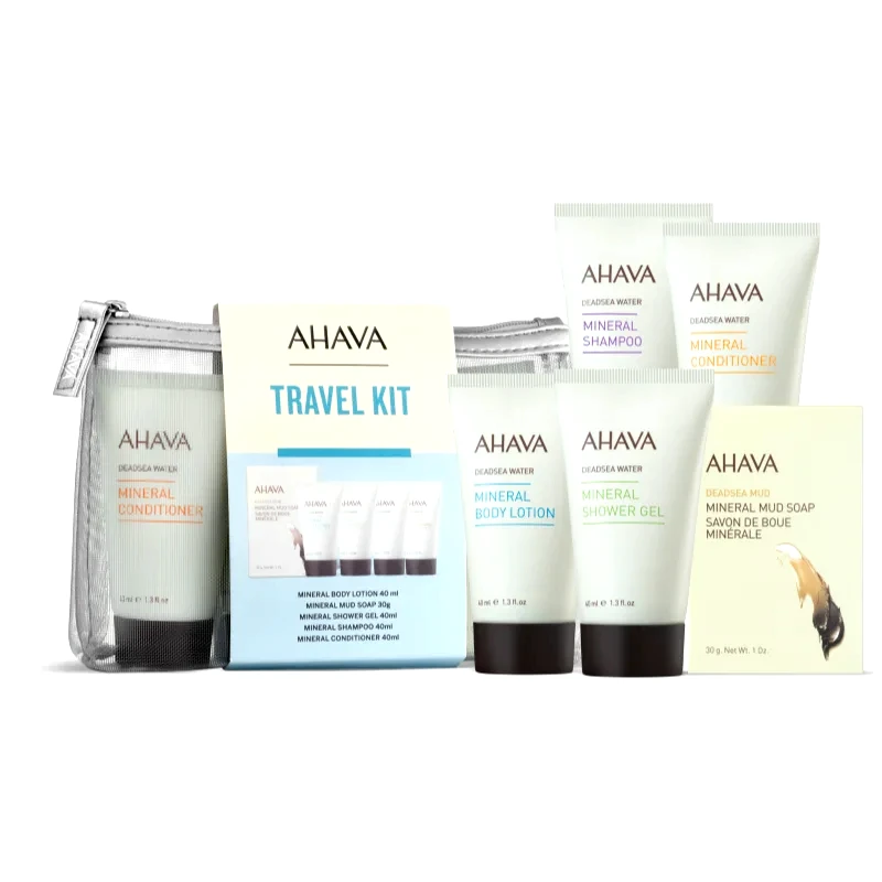 Ahava AHAVA Travel Kit σετ δώρου για μαλλιά και σώμα