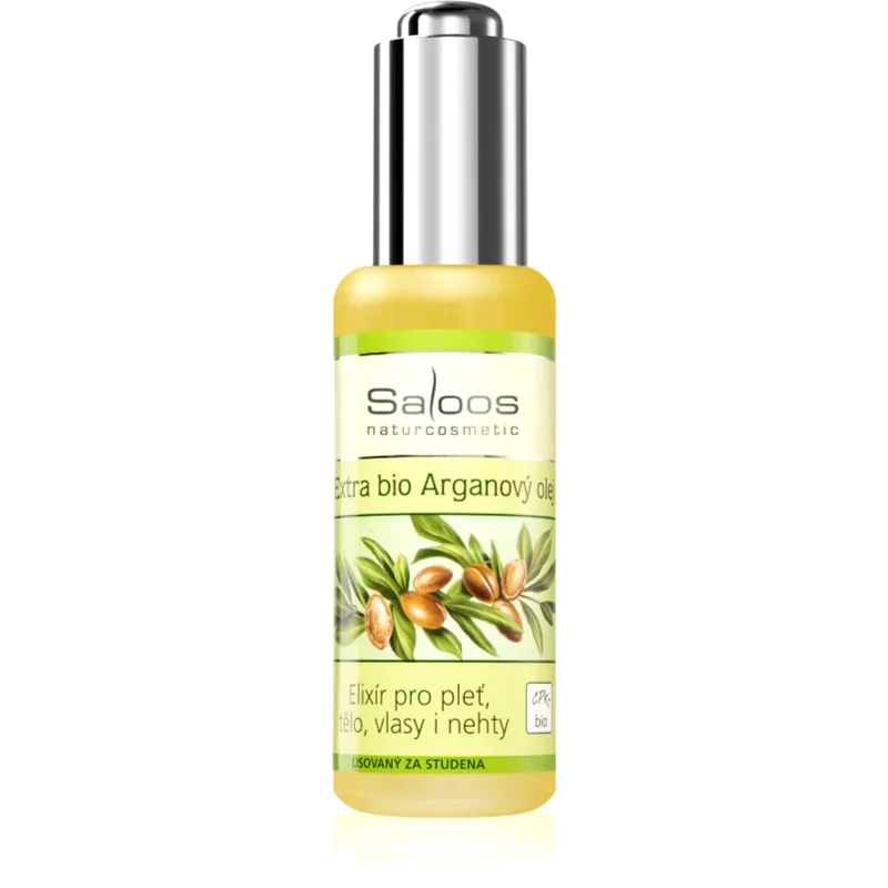Saloos Saloos Cold Pressed Oils Extra Bio Argan βιο αργανέλαιο με αναζωογονητικά αποτέλεσματα 50 ml