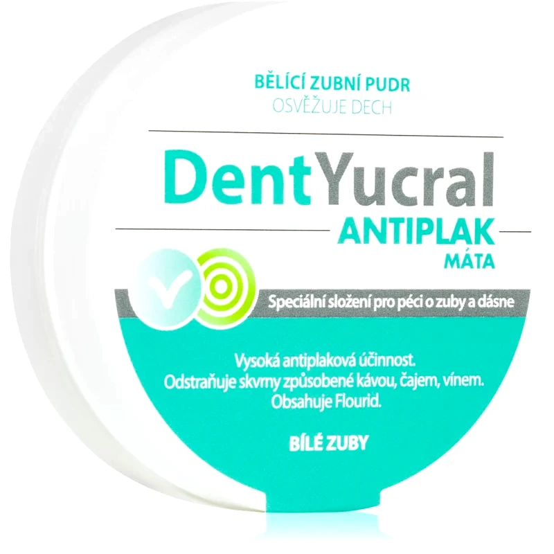 DentYucral DentYucral Antiplaca λευκαντική οδοντική πούδρα 50 γρ