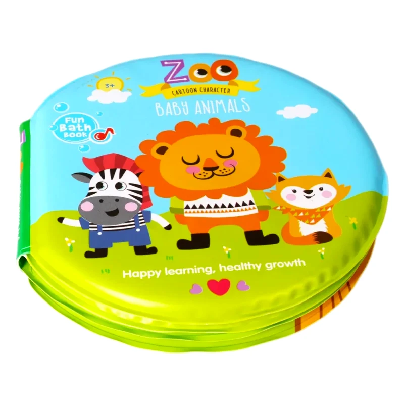 Bam-Bam Bam-Bam Bath Book βιβλίο νερού 6m+ ZOO 1 τμχ