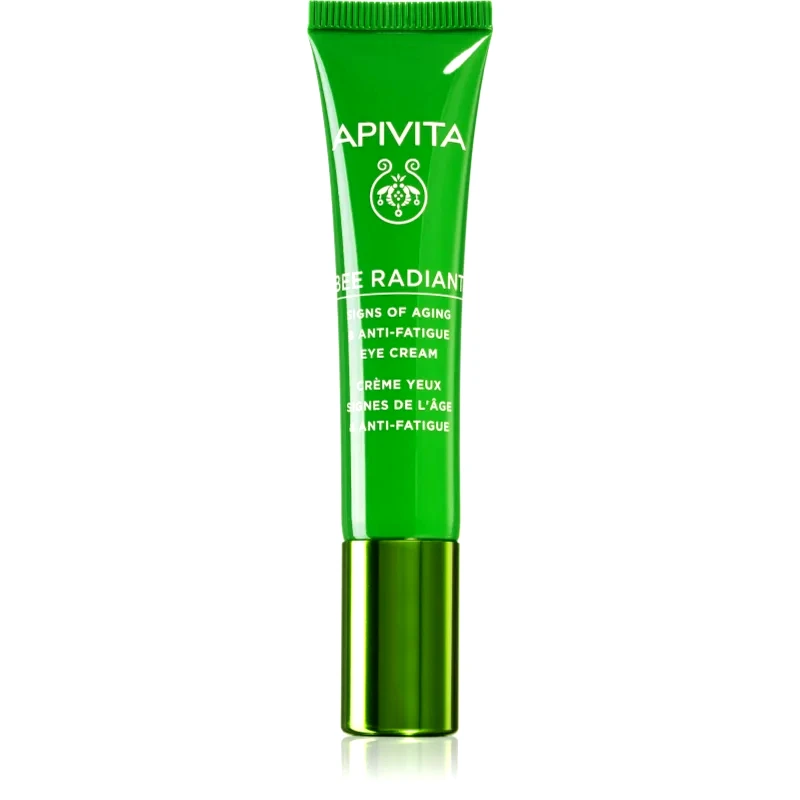 Apivita Apivita Bee Radiant Eye Cream κρέμα ματιών για διόρθωση των μαύρων κύκλων και των ρυτίδων 15 μ
