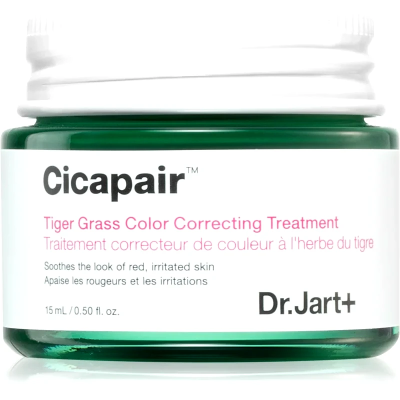 Dr. Jart+ Dr. Jart+ Cicapair™ Tiger Grass Color Correcting Treatment εντατική κρέμα για μείωση της ερυθρότητας 15 ml