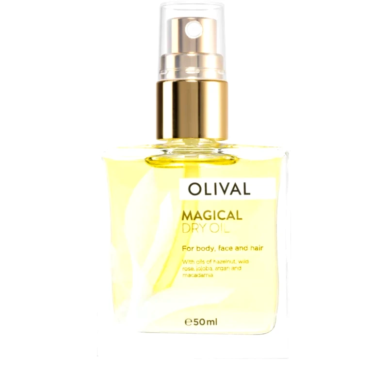 Olival Olival Magical Dry Oil πολυλειτουργικό ξηρό λάδι Για πρόσωπο, σώμα και μαλλιά 50 ml