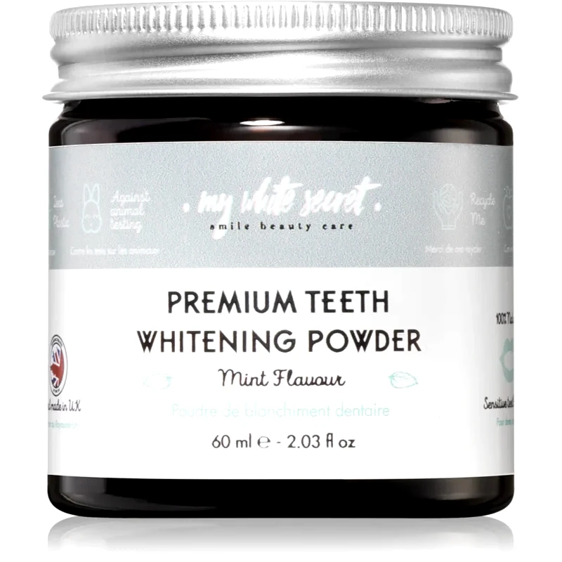 My White Secret My White Secret Whitening Powder λευκαντική οδοντική πούδρα για ευαίσθητα δόντια 60 ml