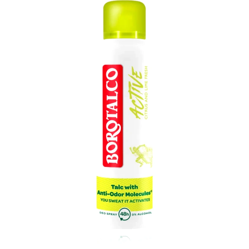 Borotalco Borotalco Active Citrus & Lime αποσμητικό σε σπρέι 48 ώρες 150 ml