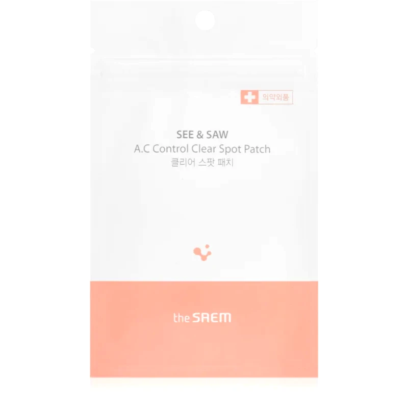 The Saem The Saem See & Saw A.C Control έμπλαστρα για προβληματκή επιδερμίδα 24 τμχ