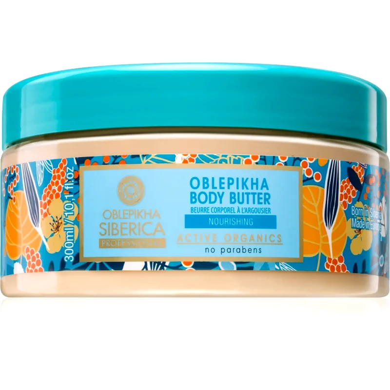 Natura Siberica Natura Siberica Oblepikha (Sea-Buckthorn) θρεπτικό βούτηρο για το σώμα 300 ml