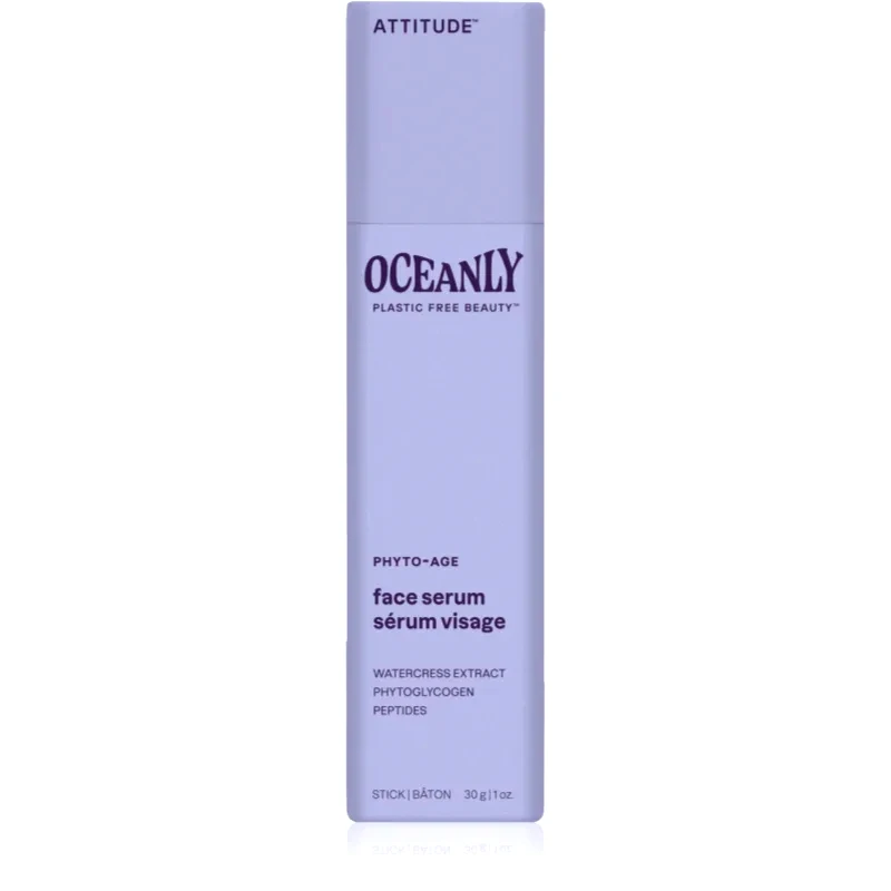 Attitude Attitude Oceanly Face Serum αντιγηραντικός ορός προσώπου με πεπτίδια 30 γρ