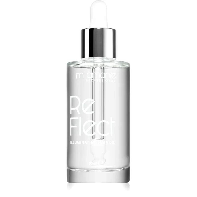 Mi Amante Professional Mi Amante Professional ReFlect Illuminating Hair Oil λαμπρυντικό λάδι Για λάμψη και απαλότητα μαλλιών 50 ml