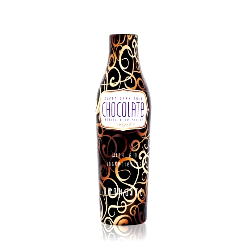 Oranjito Oranjito Max. Effect Chocolate αντηλιακό γαλάκτωμα για το σολάριουμ με γιο-συστατικά και επιταχυντή μαυρίσματος 200 ml