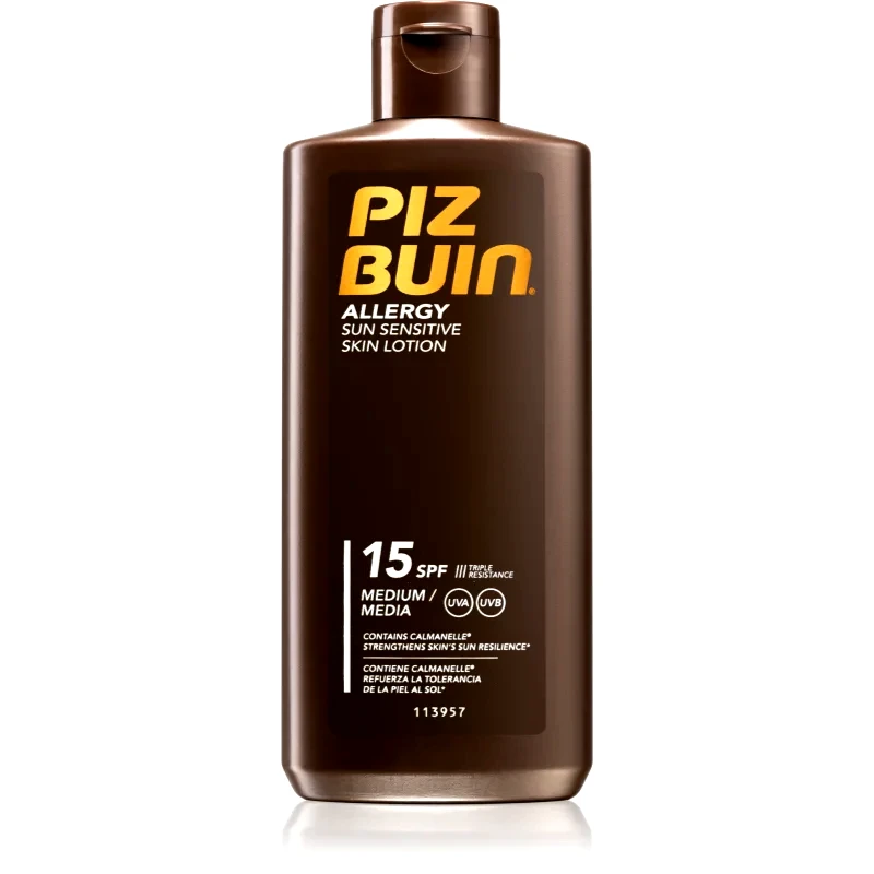 Piz Buin Piz Buin Allergy αντηλιακό γαλάκτωμα για ευαίσθητη επιδερμίδα SPF 15 200 ml