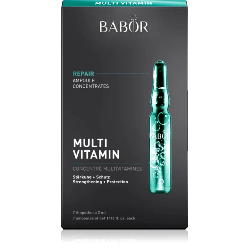 BABOR BABOR Ampoule Concentrates Multi Vitamin συμπυκνωμένος ορός για θρέψη και ενυδάτωση 7x2 ml