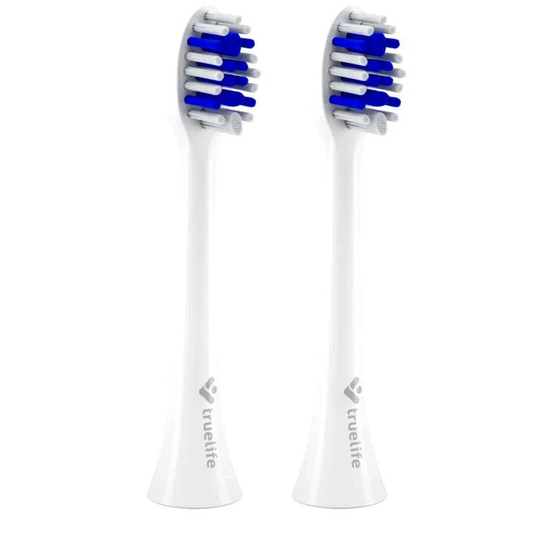TrueLife TrueLife SonicBrush Compact Heads White Whiten ανταλλακτική κεφαλή για οδοντόβουρτσα TrueLife SonicBrush Compact / Duo 2 τμχ
