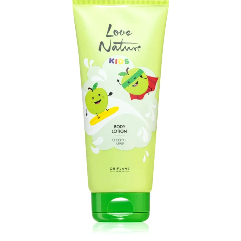 Oriflame Oriflame Love Nature Kids Cheerful Apple γαλάκτωμα σώματος για ευαίσθητο δέρμα 200 ml
