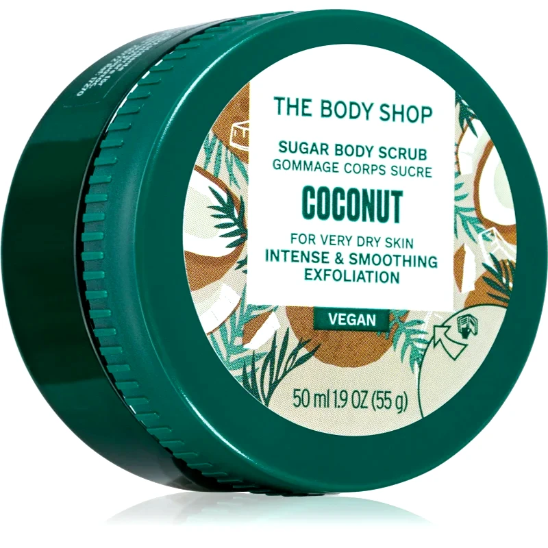 The Body Shop The Body Shop Coconut Body Scrub Vegan Scrub σώματος με ινδοκάρυδο 50 ml
