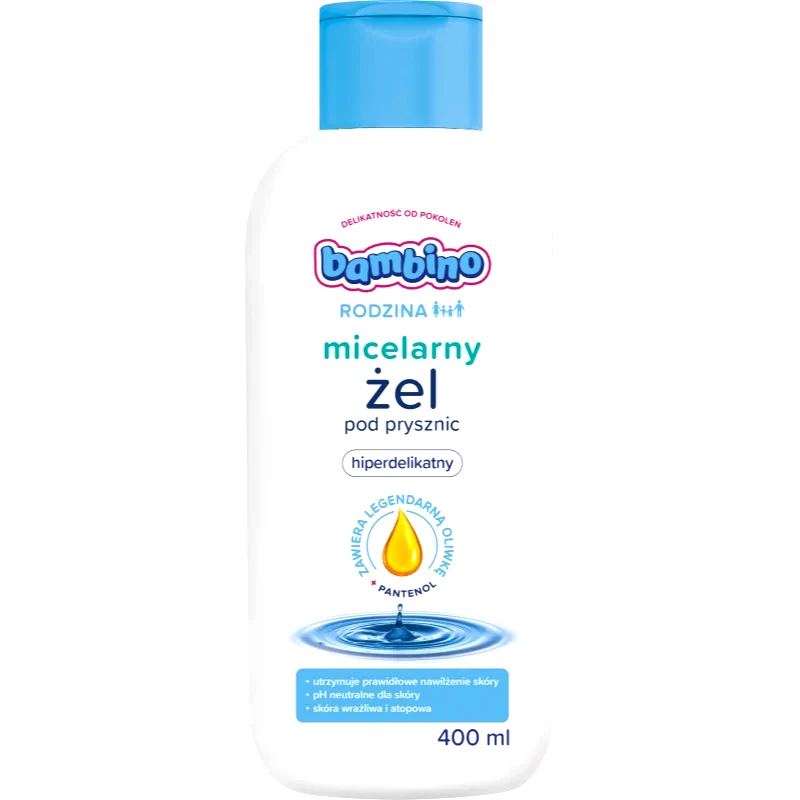 Bambino Bambino Family Micellar μικυλλιακό τζελ ντους 400 ml