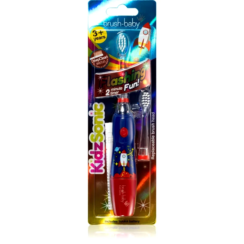 Brush Baby Brush Baby KidzSonic ηλεκτρική οδοντόβουρτσα για παιδιά από 3 ετών 1 τμχ