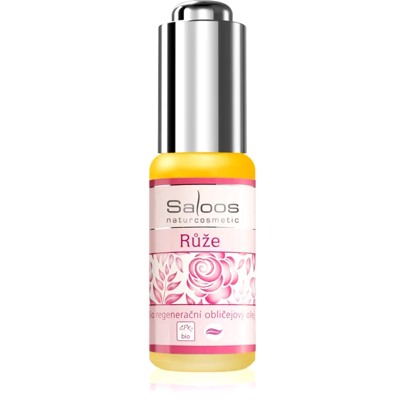 Saloos Saloos Bio Skin Oils Rose θρεπτικό λάδι ενάντια στα πρώτα σημάδια γήρανσης της επιδερμίδας 20 ml