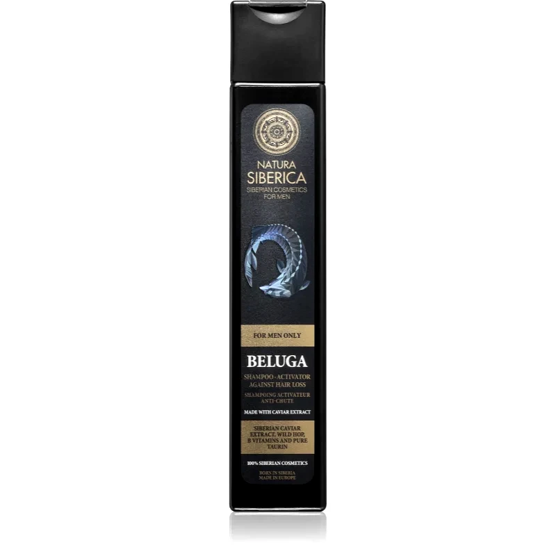 Natura Siberica Natura Siberica For Men Only σαμπουάν κατά της αραιώσης των μαλλιών και τριχόπτωσης για άντρες 250 ml