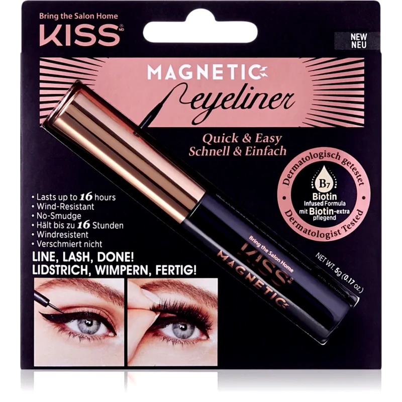 KISS KISS Magnetic Eyeliner Μαγνητικό τζελ λάινερ 5 γρ