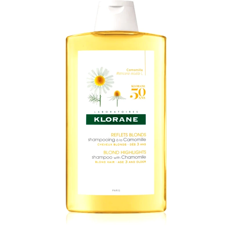 Klorane Klorane Chamomile σαμπουάν για ξανθά μαλλιά 400 ml
