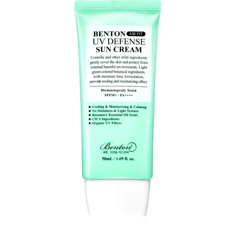 Benton Benton Air Fit UV Defense καταπραϋντικό προστατευτικό γαλάκτωμα SPF 50+ 50 ml