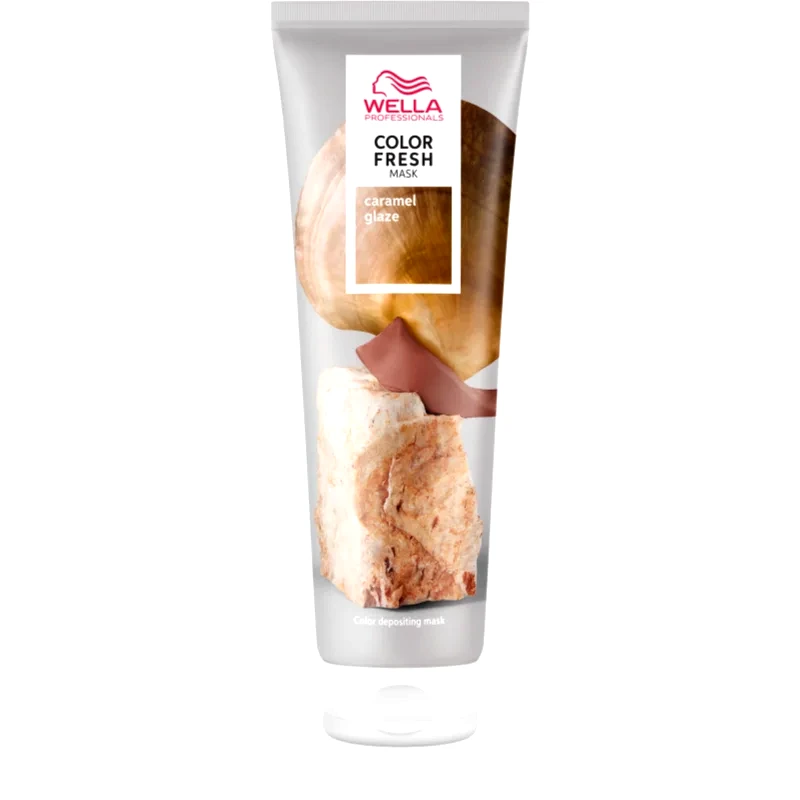 Wella Professionals Wella Professionals Color Fresh Μάσκα με τεχνολογία bonding color για όλους τους τύπους μαλλιών απόχρωση Caramel Glaze 150 ml