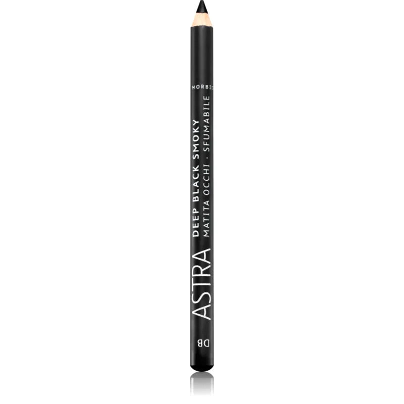 Astra Make-up Astra Make-up Deep Black Smoky λάινερ μολύβι για τα μάτια για smoky μεικ-απ απόχρωση Black 1,1 γρ