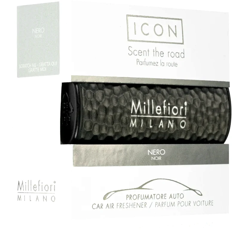 Millefiori Millefiori Icon Nero άρωμα για αυτοκίνητο 1 τμχ