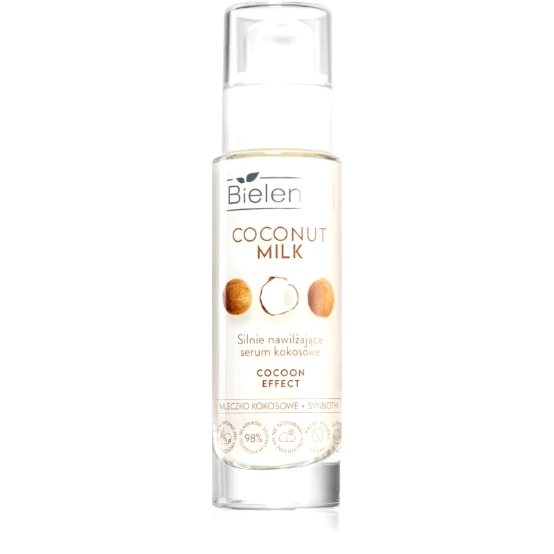 Bielenda Bielenda Coconut Milk ενυδατικός ορός με ινδοκάρυδο 30 ml