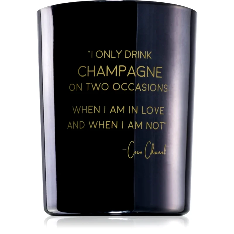 My Flame My Flame Warm Cashmere I Only Drink Champagne On Two Occasions αρωματικό κερί 10x12 εκ