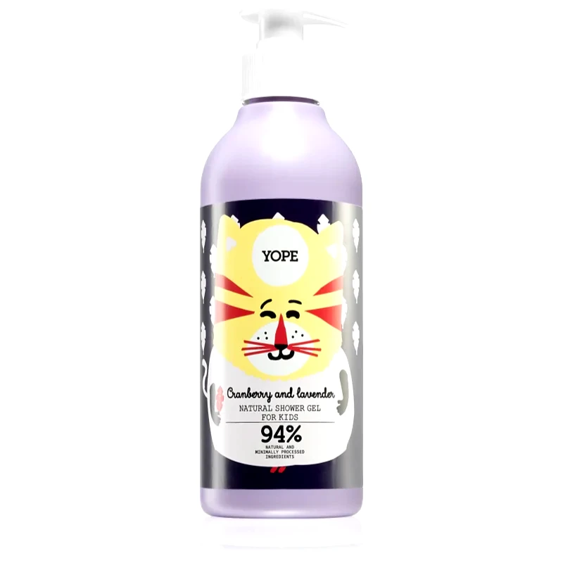 Yope Yope Cranberry & Lavender εντατικά ενυδατικό τζελ ντους για παιδιά 400 ml