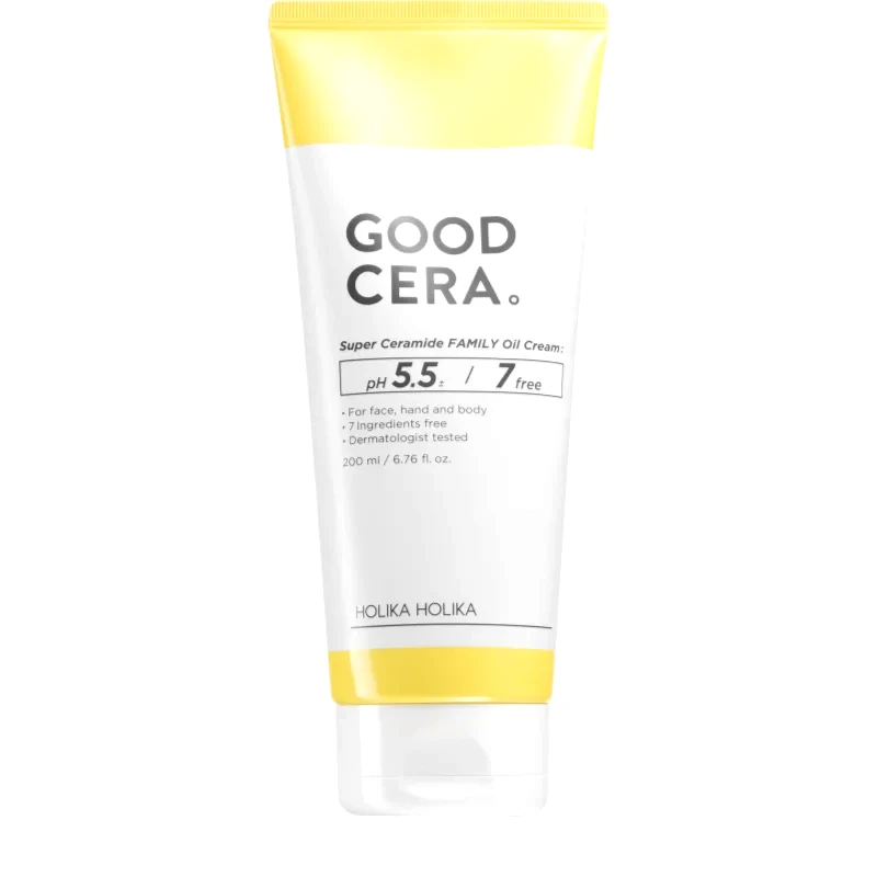 Holika Holika Holika Holika Good Cera ενυδατική κρέμα για σώμα και πρόσωπο με κηραμίδια 200 ml