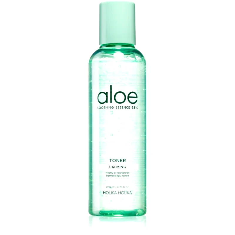 Holika Holika Holika Holika Aloe Soothing Essence ενυδατικό και θρεπτικό τονωτικό με δροσερό αποτέλεσμα 200 ml