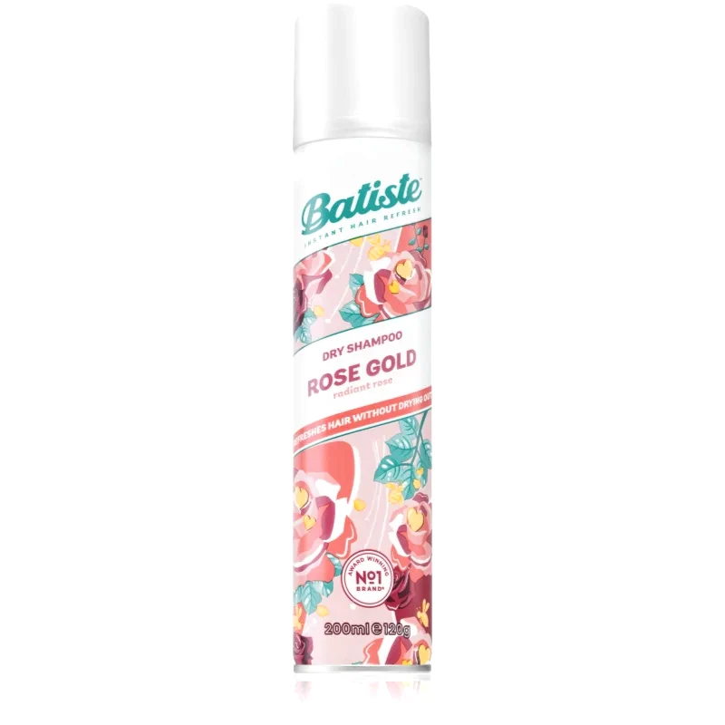 Batiste Batiste Rose Gold ξηρό σαμπουάν για απορρόφηση του περιττού σμήγματος 200 ml