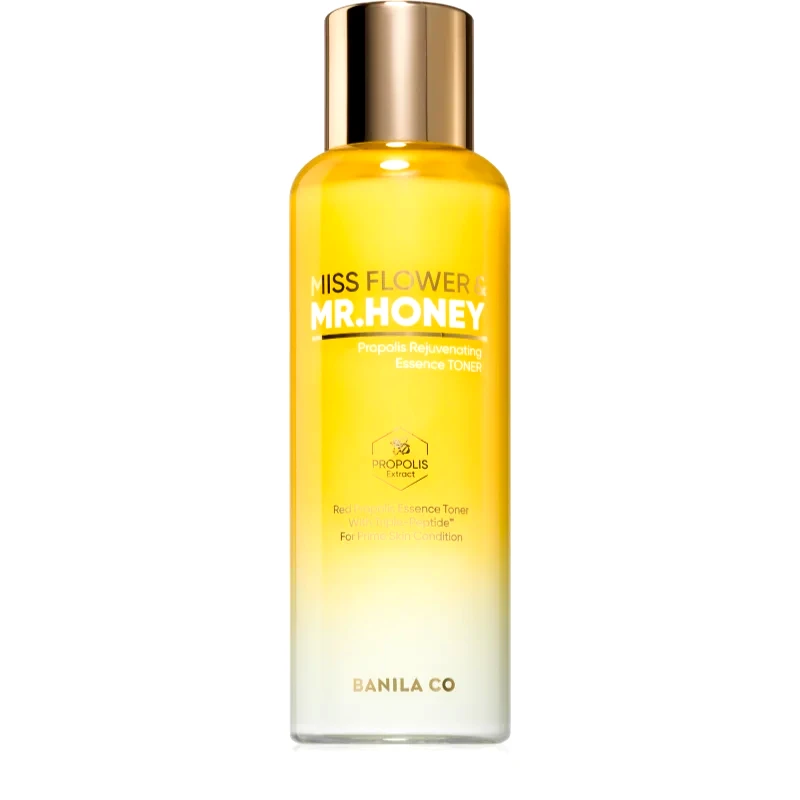 Banila Co. Banila Co. Miss Flower & Mr. Honey Propolis Rejuvenating απαλυντικό και ενυδατικό τόνερ για ξηρό και ευαίαισθητο δέρμα 190 ml