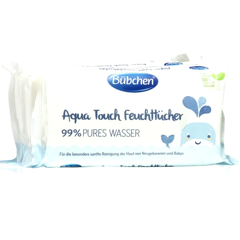 Bübchen Bübchen Aqua Touch υγρά μωρομάντηλα 3x48 τμχ