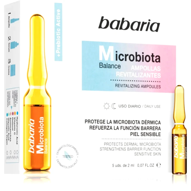 Babaria Babaria Microbiota Balance αναζωογονητικός ορός σε αμπούλες 5x2 ml