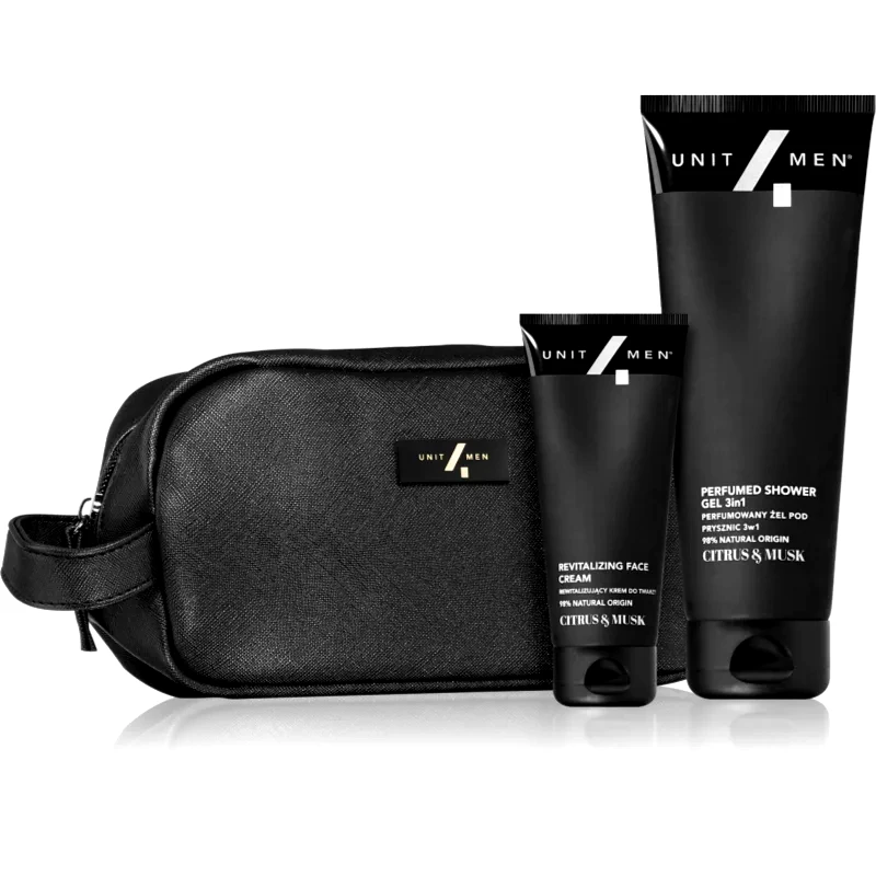 Unit4Men Unit4Men Travel Set Citrus&Musk σετ δώρου για άντρες
