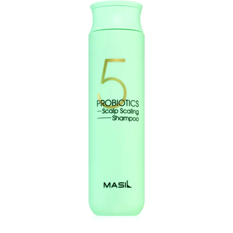 MASIL MASIL 5 Probiotics Scalp Scaling σαμπουάν για βαθύ καθαρισμό για την αντιμετώπιση της λιπαρής πιτυρίδας 300 ml