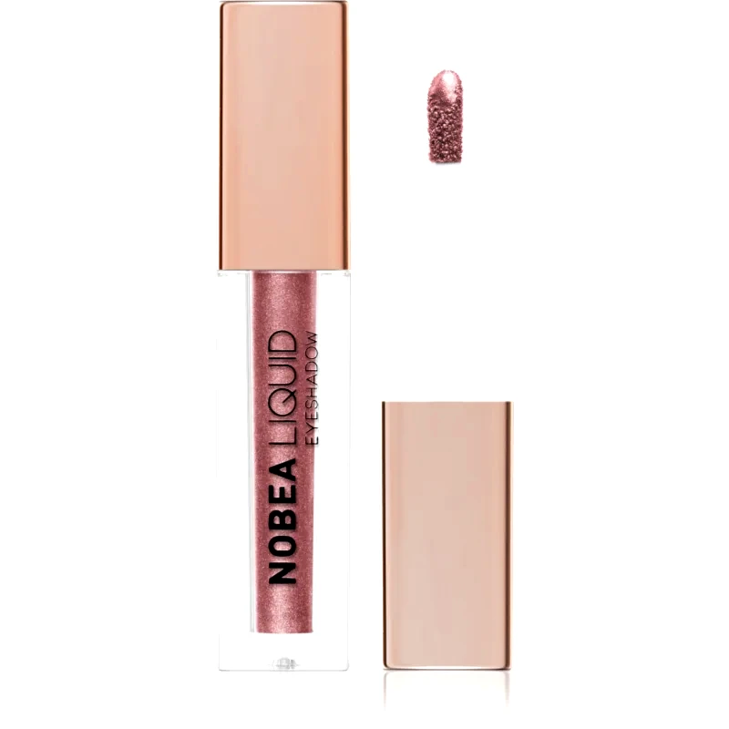 NOBEA NOBEA Metal Liquid Eyeshadow υγρές σκιές ματιών απόχρωση Sparkling Grape #E07 4 ml