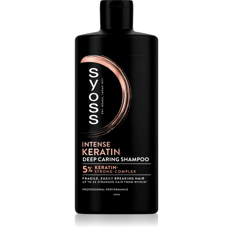 Syoss Syoss Intense Keratin σαμπουάν με κερατίνη για την αντιμετώπιση του σπασίματος των μαλλιών 440 ml