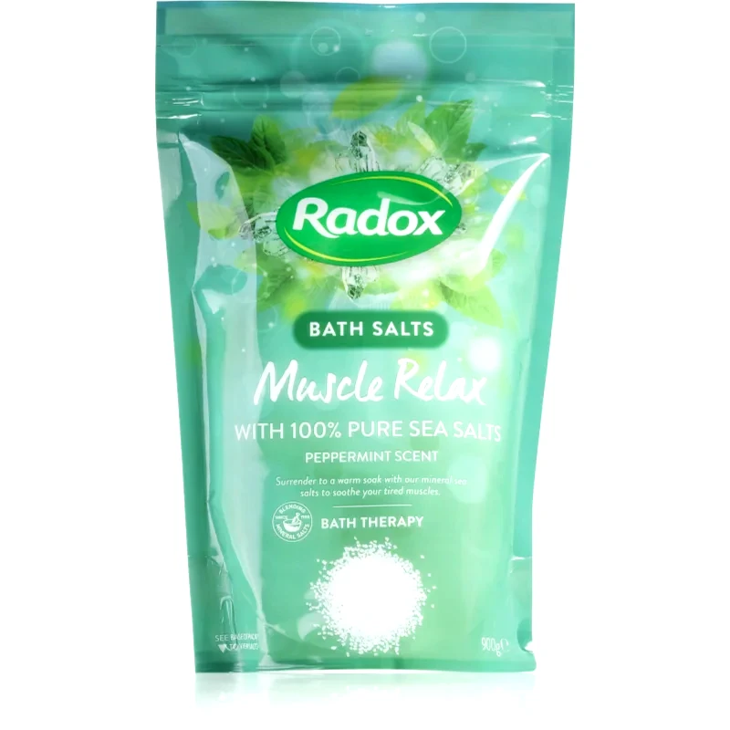 Radox Radox Muscle Relax χαλαρωτικό αλάτι για μπάνιο 900 γρ