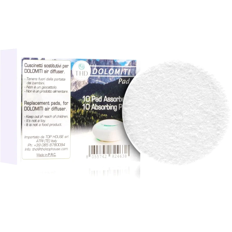 THD THD Dolomiti Air Absorbing Pads ανταλλακτικό ηλεκτρικών διαχυτών Dolomiti Air Portable 10 τμχ
