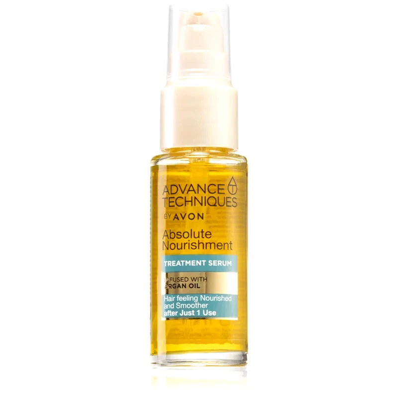 Avon Avon Advance Techniques Absolute Nourishment ορός για τα μαλλιά με έλαιο αργκάν 30 ml