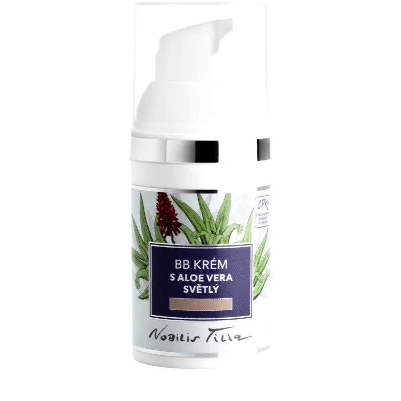 Nobilis Tilia Nobilis Tilia Face Cream Face Care ΒΒ κρέμα με ενυδατική επίδραση με αλόη βέρα απόχρωση Light 30 ml